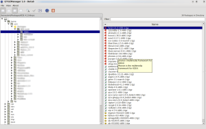 QTGZManager running under kde 4.2.x